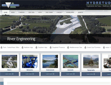 Tablet Screenshot of hydretudes.com